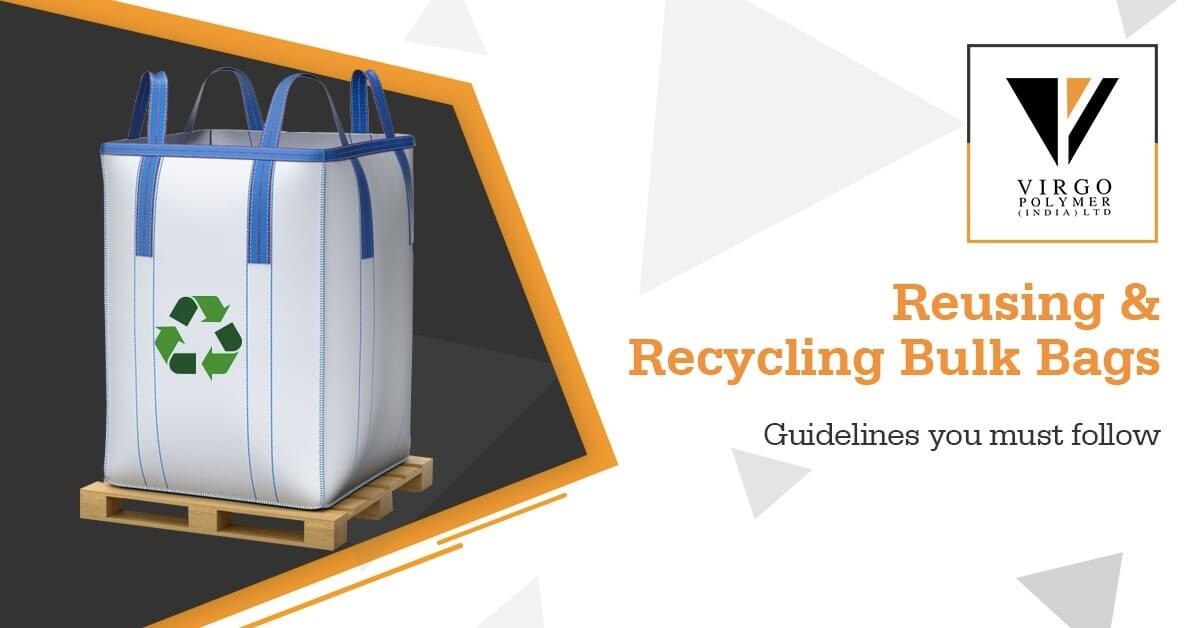  Recycle or Reuse FIBC Bulk Bags | Jumbo Bags